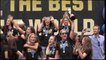 Las campeonas del mundo de fútbol celebran el título en Los Ángeles