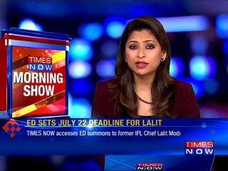 ED sets July 22 deadline for Lalit