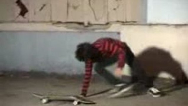 Skater Learns The Hard Way Not To Blame The Board - Combo Fail