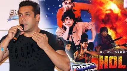 Sholay & Andaz Apna Apna Were DISASTER Initially - Salman Khan