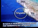 Terremoto en Peru  15 agosto 2007 ( 7.8 grados)