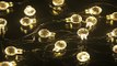 New M&T TECH 20 LED Outdoor Christmas Lights Solar Powered String Fairy Lights for T Top