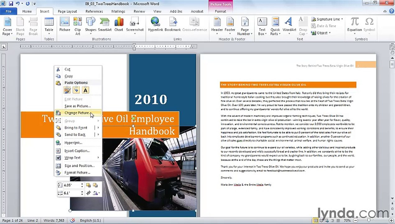 Adding cover pages and blank pages