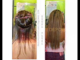 MEGA HAIR  Antes e Depois