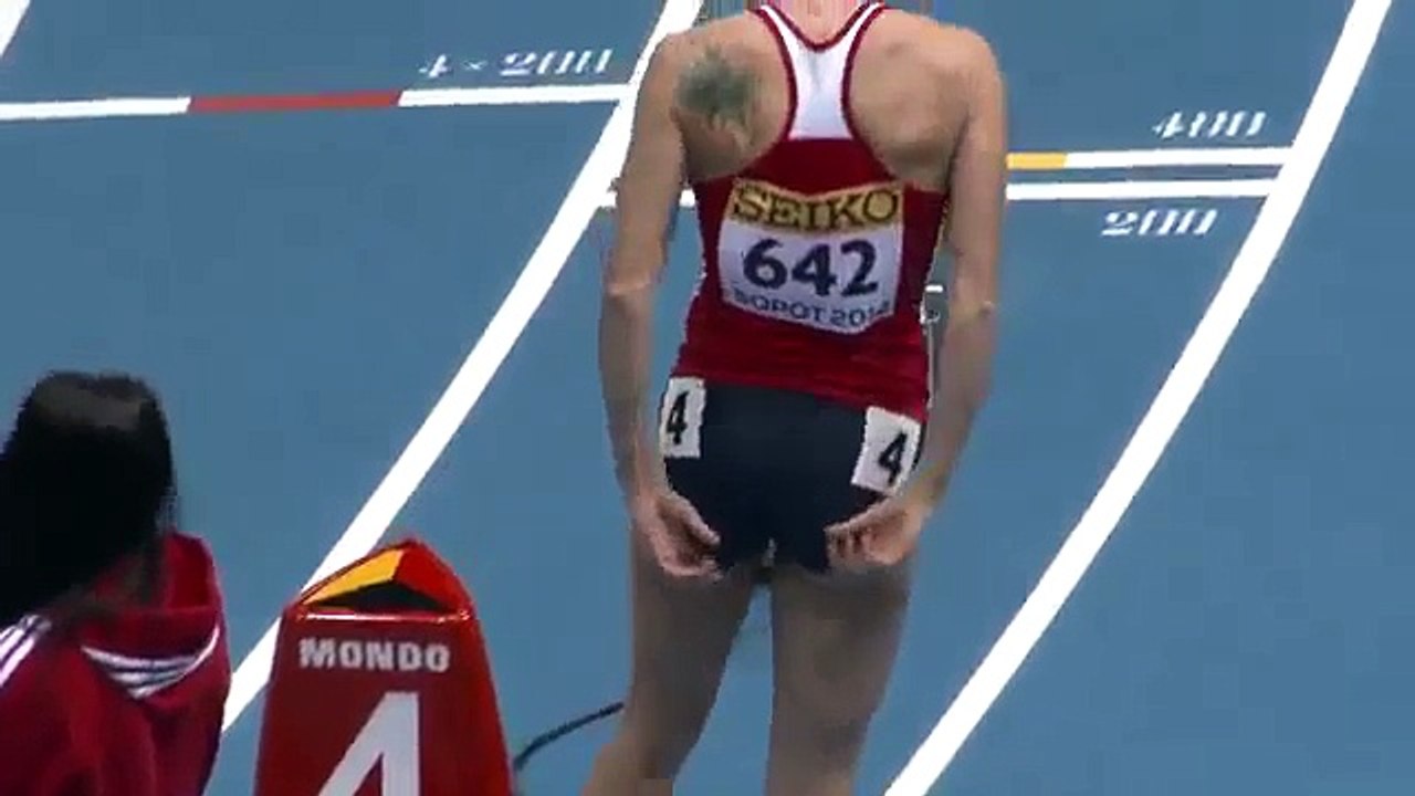 [4K] Denisa Rosolova 03, Strong, fast and so beautiful! a Czech 400m runner