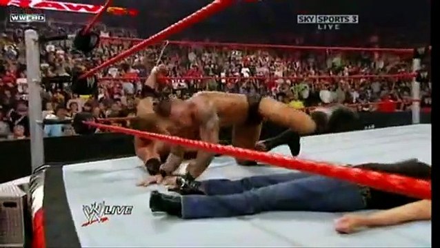 Orton DDT's and kisses stephanie mcmahon