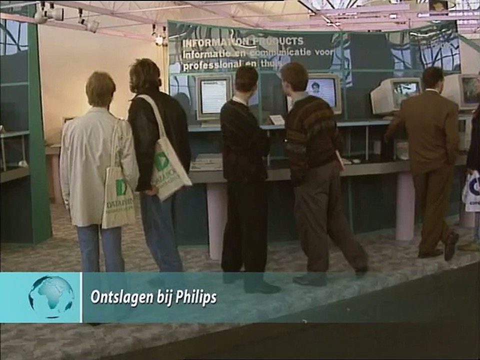 Ontslagen bij Philips - 1990
