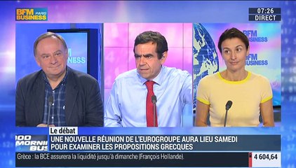 Edition Spéciale Grèce: Faut-il taper du poing ou chercher un compromis ?: Natacha Valla et Jean-Marc Daniel – 08/07