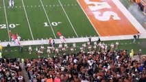 UT Cheerleaders and Wabash Cannonball - Kansas versus Texas