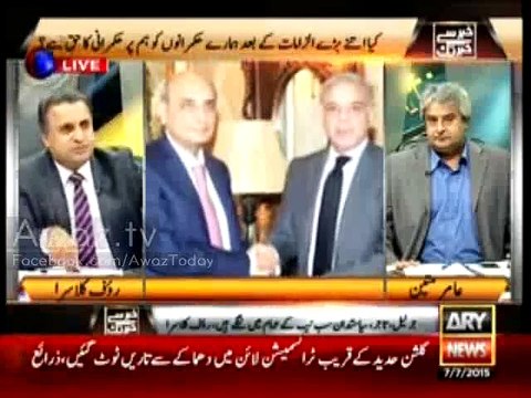 NAB Chairman Qamar Zaman Chaudhry Is Also Involed In NACL Scandal - Rauf Klasra