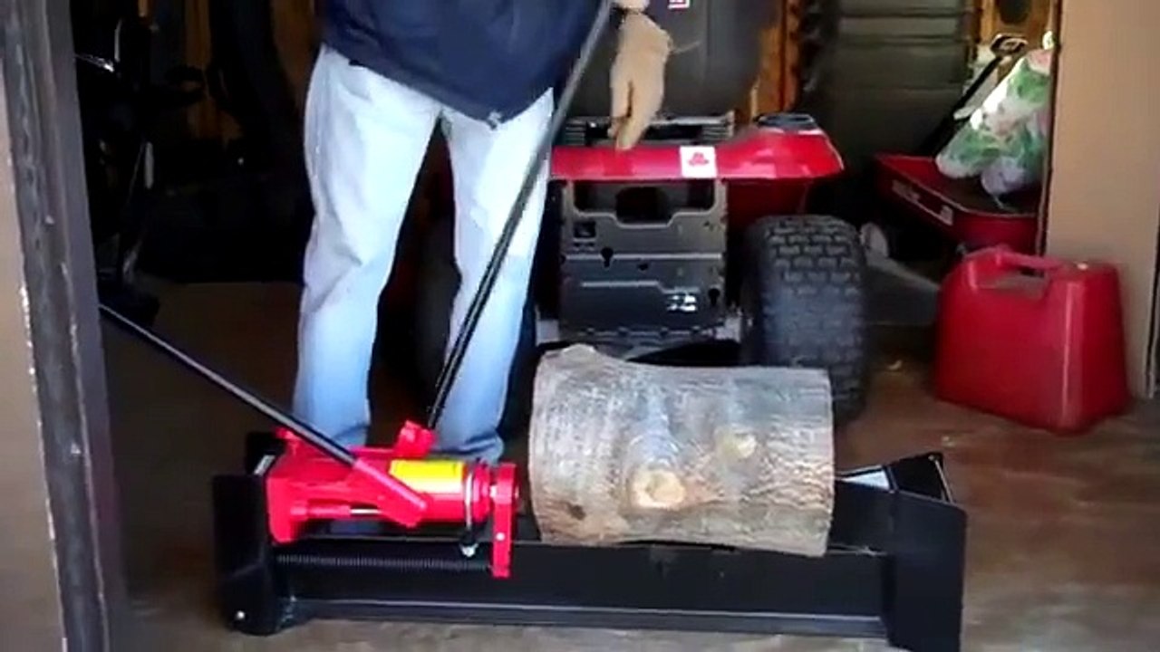 10 Ton Manual Log Splitter