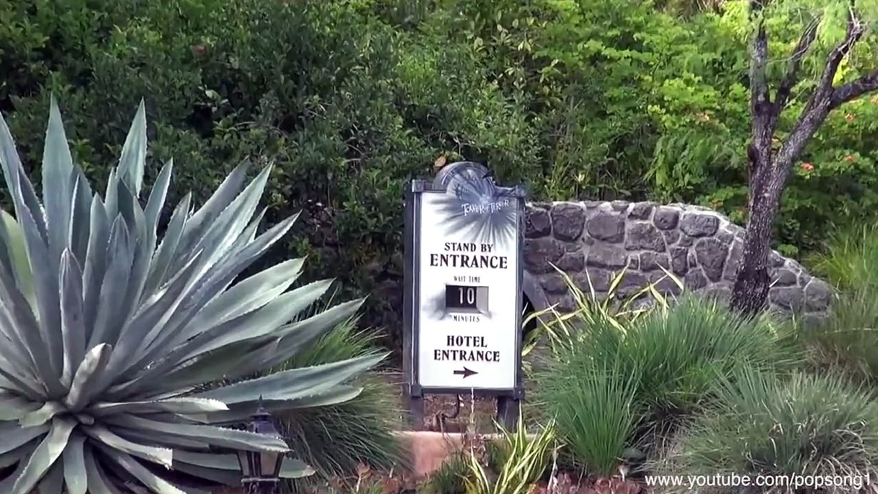 Twilight Zone Tower of Terror in REVERSE (Backwards) Disney's Hollywood Studios Walt Disney World