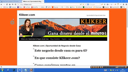 Klikeer - Oportunidad de Negocio desde Casa