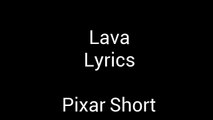 Lava Lyrics from the Pixar Short Film