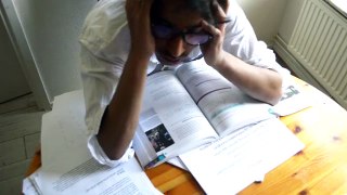 student in exams