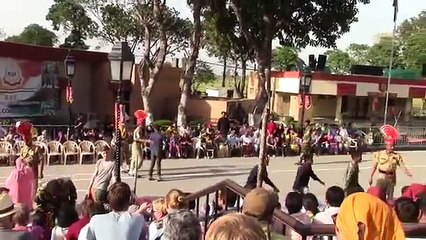 India Pakistan Border Ceremony