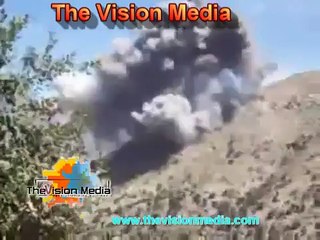 US B 52 Bombers dropes 2000 pound bombs on Afghanistan