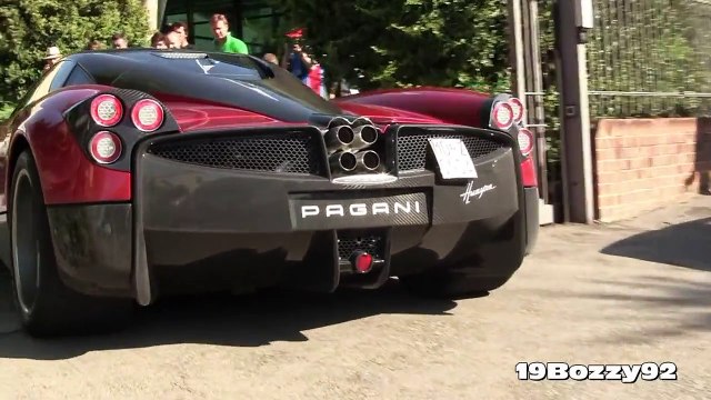 Pagani Huayra SOUND - Acceleration & Revs