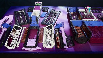 How To Assemble the High School Playset _ Monster High