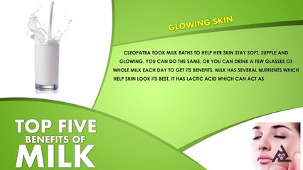 Top 5 Benefits Of Milk | Lifestyle and Beauty Tips | Health Food