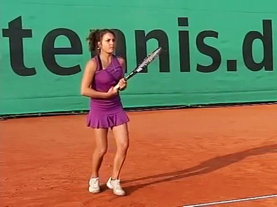 Extreme Tennis Topspin Forehand - Slow Motion Study