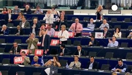 Tải video: Tsipras all'europarlamento, popolo greco non vuole rottura con Europa