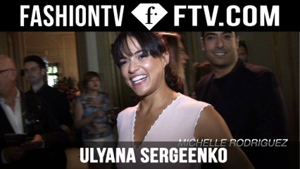 Ulyana Sergeenko ft. Natalia Vodianova| Paris Haute Couture Fall/Winter 2015/16 | FashionTV