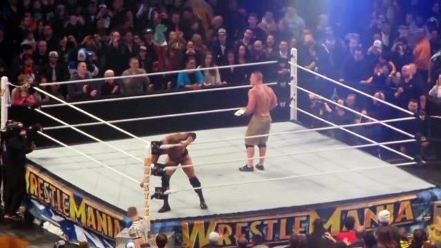 Wrestlemania XXIX - John Cena vs. The Rock (FINISH TO THE MATCH)