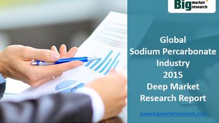 Global Sodium Percarbonate Industry 2015 Market Research Report