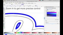 Offsetting cut lines in Inkscape for CNC routing with Ponoko