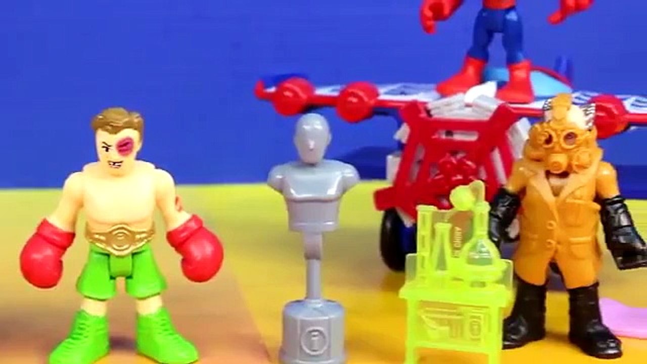 Imaginext Mystery Surprise Blind Bag Figures Spider-Man Stunt Wing Plane Spiderman Marvel