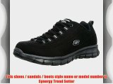 Skechers Sport Synergy Trend Setter Womens Black Sneakers Shoes Size