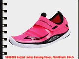 SAUCONY Hattori Ladies Running Shoes Pink/Black UK4.5