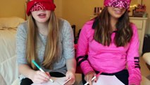 drawing things blindfolded