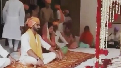 (Inside Video) Shahid Kapoor & Mira Rajput’s GURDWARA WEDDING Rituals