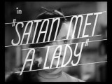 Satan Met A Lady (1936) Official Trailer