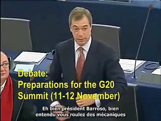 Impôt européen direct sans représentation - Nigel Farage