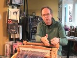 Warping the Harp, your rigid heddle loom from Kromski - using warp sticks