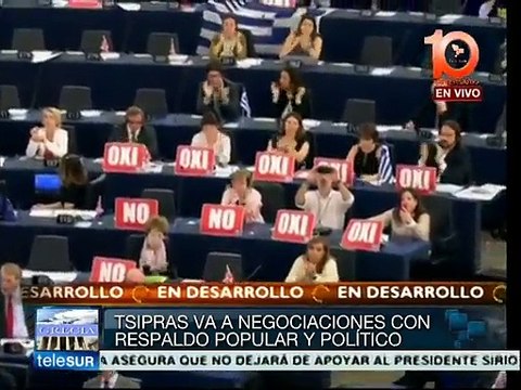 Francia: Tsipras busca alcanzar un acuerdo socialmente justo