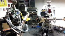 Simply Amazing - Robotic Metal Band Performing Ace of Spades