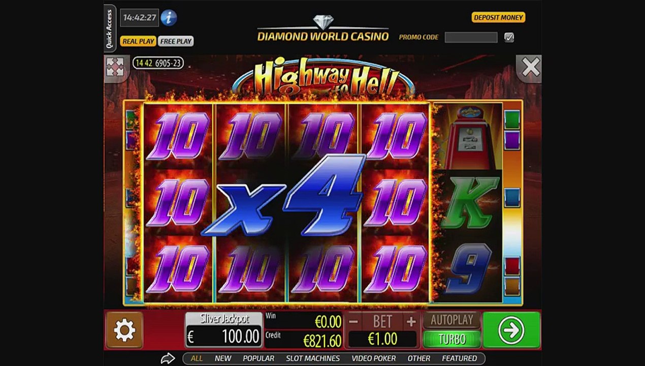 Highway to Hell Huge Win!
