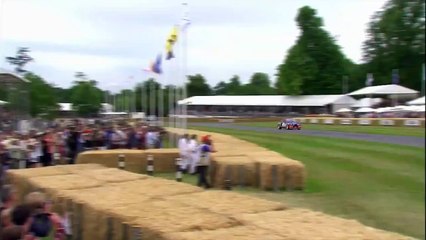 Jean Ragnotti high-speed spinning up the Hill Climb