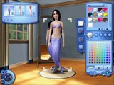 The Sims 3- Creation of Mermaid Girl