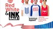 Offers on Red & White Custom T Shirt Printing by Impress Ink