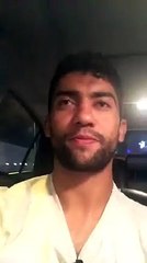 أسامة الدراجي يقدم التحية لجماهير فريق الرائد باللهجة السعودية