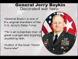 General Jerry Boykin on the Threat of Islamic Extremism