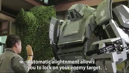 Giant Rideable Mech Robot From Japan