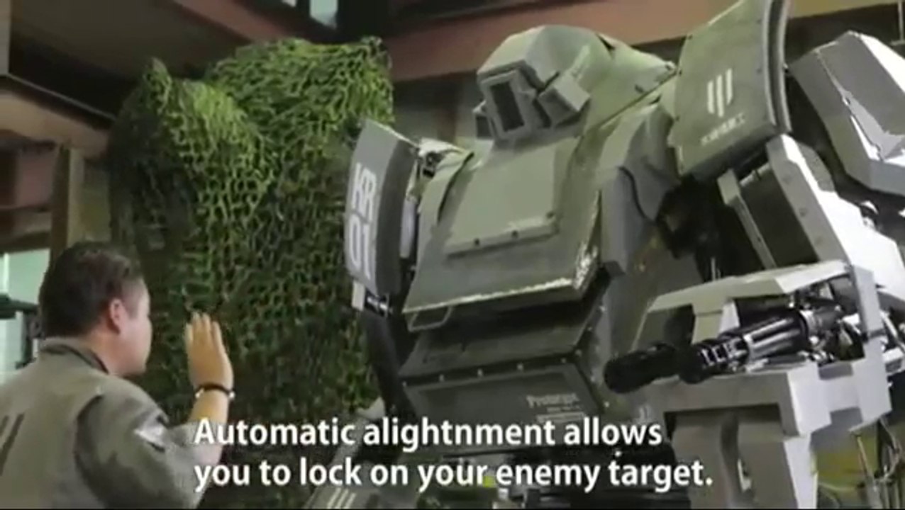 Giant Rideable Mech Robot From Japan