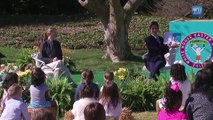 2015 White House Easter Egg Roll: Genevieve Goings Reads, 