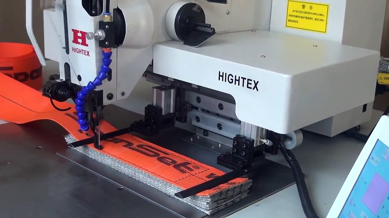 733PLC Extremely heavy duty programmable electronic pattern sewing machine